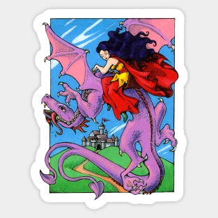 Dragon Rider Sticker